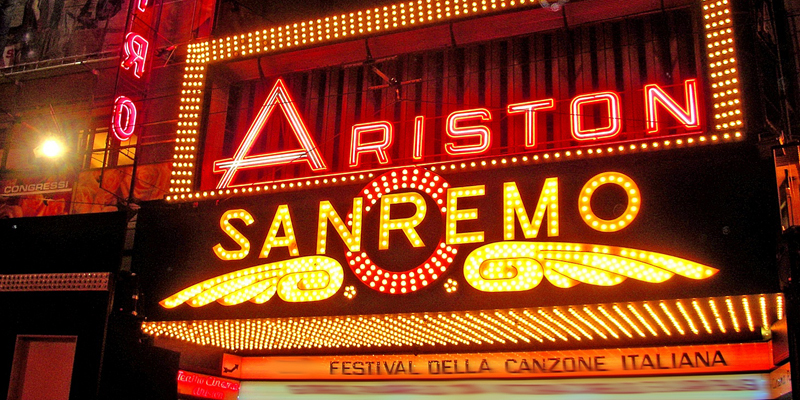 In giuria al Festival di Sanremo.